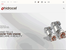 Tablet Screenshot of hidrocel.com.tr